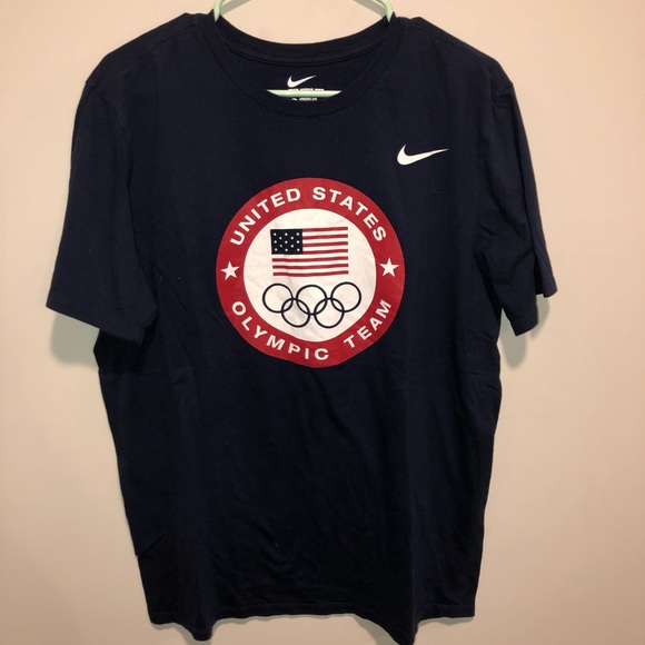Nike Other - Nike USA Olympics Team Navy Blue T Shirt